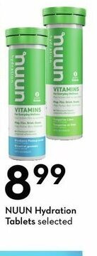 Sobeys Nuun Hydration Tablets offer