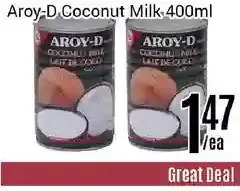 Nations Fresh Foods Aroy-D Coconut Milk offer