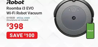 iRobot Roomba I3 Evo Wi-Fi Robot Vacuum