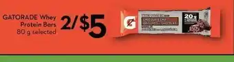 Sobeys Gatorade Whey Protein Bars offer