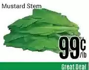 Nations Fresh Foods Mustard Stem offer
