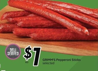 Sobeys Grimm's Pepperoni Sticks offer