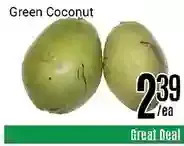 Nations Fresh Foods Green Coconut offer