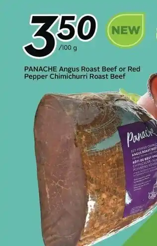 Sobeys Panache Angus Roast Beef Or Red offer