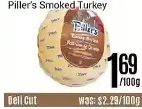 Nations Fresh Foods Piller's Smoked Turkey offer