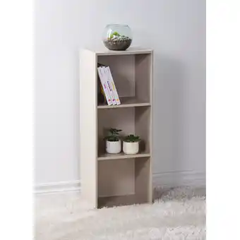 Giant Tiger 3 Tier Book Case, Taupe, 31.3-in offer