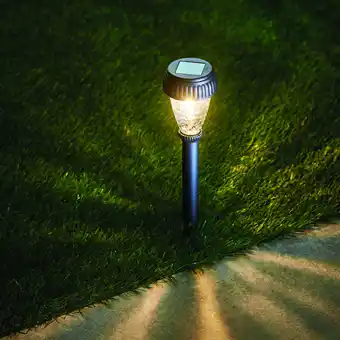 Giant Tiger Westinghouse Solar LED Path Lights, Black, 2.5-in., 5 Pack offer