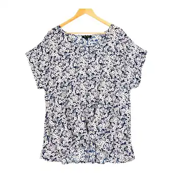 Giant Tiger lily morgan Women's Plus Printed Blouse with Knot Front offer