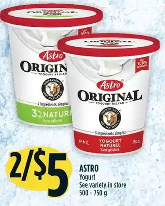 Marché Adonis Astro Yogurt offer