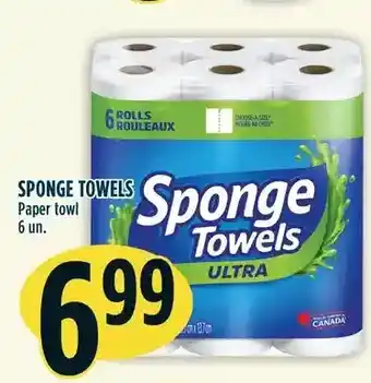 Marché Adonis Sponge Towels Paper Towl offer