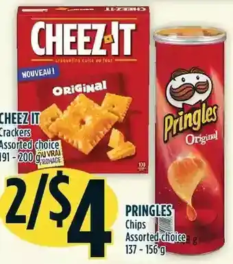 Marché Adonis Cheez It Crackers | Pringles Chips offer