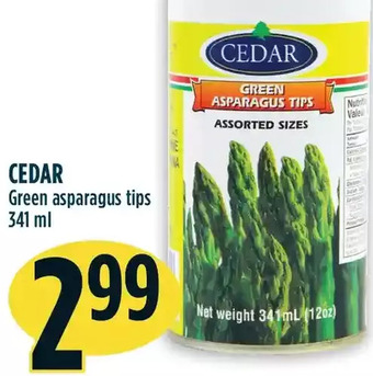 Marché Adonis Cedar Green Asparagus Tips offer