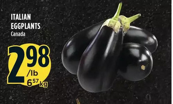 Marché Adonis Italian Eggplants offer