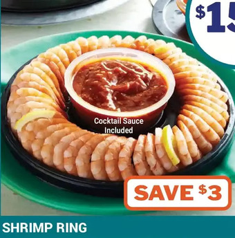 M & M Food Market Shrimp Ring offer