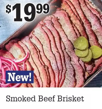 M & M Food Market Smoked Beef Brisket offer
