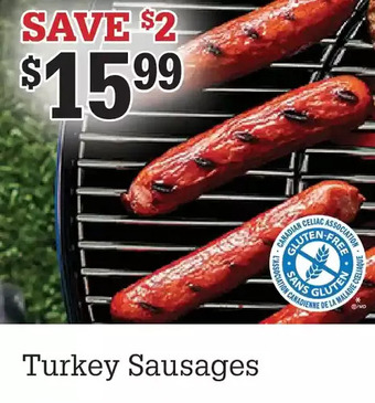 M & M Food Market Turkey Sausages offer