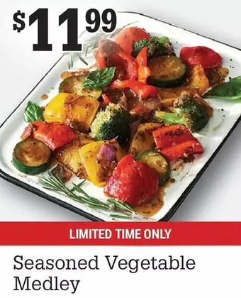 M & M Food Market Seasoned Vegetable Medley offer