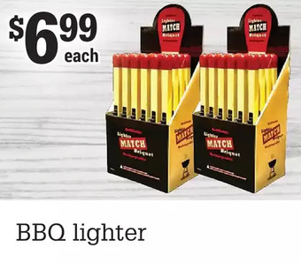 M & M Food Market BBQ Lighter offer