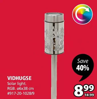 JYSK VIDHUGSE (Flower) offer