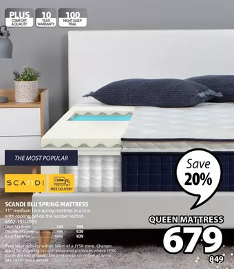 JYSK SCANDI BLU offer