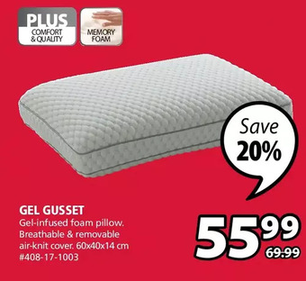 JYSK GEL GUSSET offer