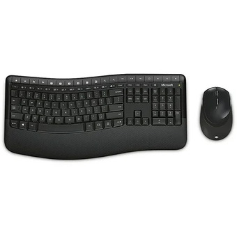 Staples Microsoft Wireless Comfort Desktop 5050 Keyboard and Mouse Combo offer
