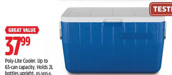 Canadian Tire Poly-Lite Cooler offer