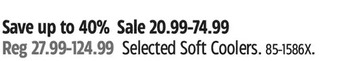 Canadian Tire Soft Coolers offer
