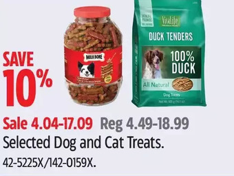 Canadian Tire Dog and Cat Treats offer