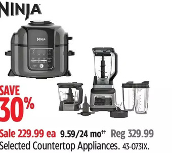 Canadian Tire Ninja Countertop Appliances offer