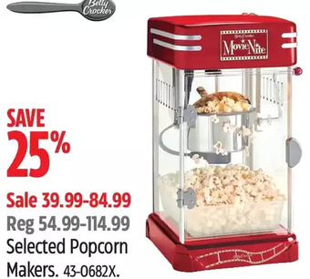 Canadian Tire Popcorn Makers offer
