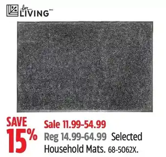 Canadian Tire for Living Household Mats offer