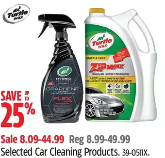 Canadian Tire Turtle Wax Car Cleaning Products offer