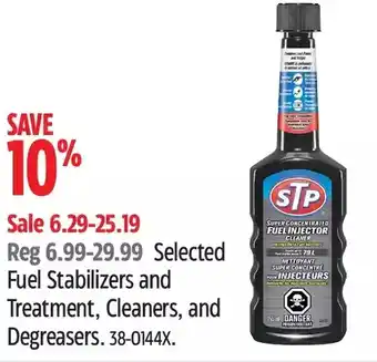 Canadian Tire Fuel Stabilizers and Treatment, Cleaners, and Degreasers offer