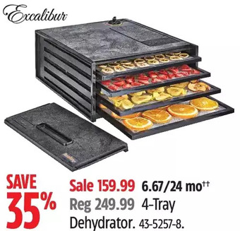 Canadian Tire Excalibur 4-Tray Dehydrator offer
