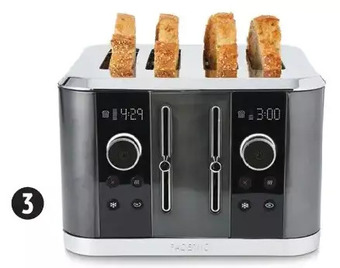 Canadian Tire Paderno 4-Slice Toaster, 1800W offer