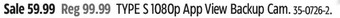 Canadian Tire Type S 1080P App View Backup Cam offer