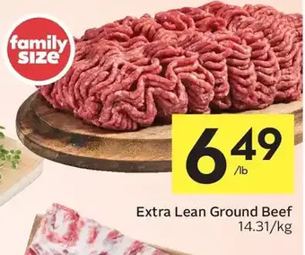 Foodland Extra Lean Ground Beef offer