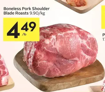 Foodland Boneless Pork Shoulder Blade Roasts offer