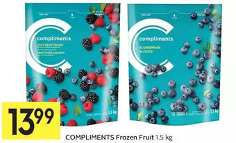 Foodland Compliments Frozen Fruit offer
