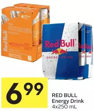 Foodland Red Bull Energy Drink offer