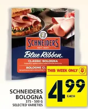 Food Basics Schneiders Bologna offer