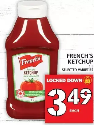 Food Basics French's Ketchup offer