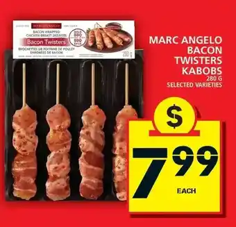 Food Basics Marc Angelo Bacon Twisters Kabobs offer