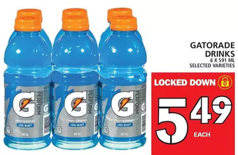Food Basics Gatorade Drinks offer