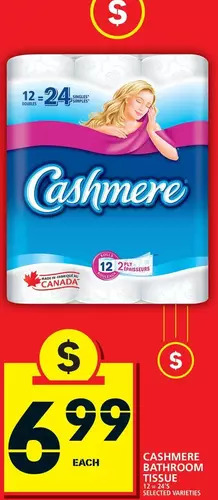 Food Basics Cashmere Bathroom Tissue offer