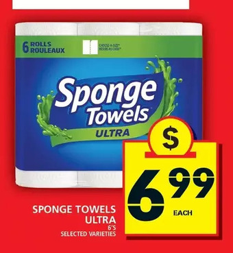 Food Basics Sponge Towels Ultra offer