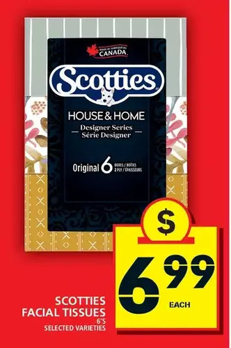 Food Basics Scotties Facial Tissues offer