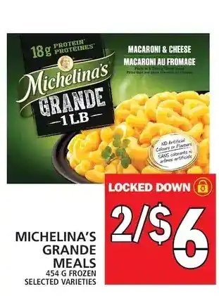 Food Basics Michelina's Grande Meals offer