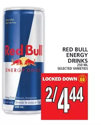 Food Basics Red Bull Energy Drinks offer
